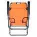 Кресло-шезлонг складное Твой Пикник 154х87х60 см оранжевый HLD-12 купить в интернет-магазине RemontDoma
