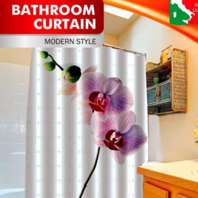 Шторка для ванной Орхидея арт.PH06