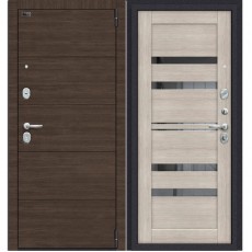 Дверь металлическая Porta S 4.П30 Brownie/Cappuccino Veralinga 980*2050 правая Россия