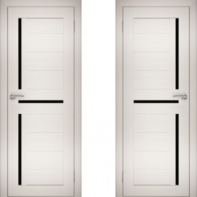 Полотно дверное "Амати 18(ч)", эшвайт, 600х2000