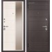 Дверь металлическая Дипломат Роял Вуд черный/Роял Вуд белый 860*2050 левая купить в Смоленске