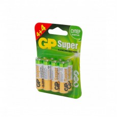Батарейки алкалиновые GP Super Alkaline GP 15A4/4LNT-2CR8 шт