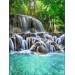 Декоративное панно VIP Хрустальные водопады 268х196 (8 листов) купить в интернет-магазине RemontDoma