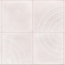 Декор Sweety pink розовый 01 25х60 (6шт) (рельеф)