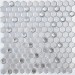 Мозаика из стекла  Argento grani hexagon 23*13*6 (300*300) мм купить в интернет-магазине RemontDoma