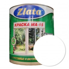 Краска МА-15 белая 1,6 кг "Zlata" Азов