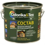 Состав деревозащитный бесцветный 2,7 кг "Colorika"
