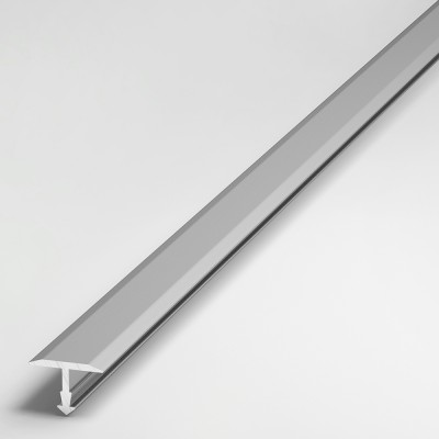Профиль Т-образный ЛС 09.01пп.15 мм 2700мм,серебро глянец