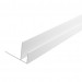 F-профиль ПВХ "Идеал" Белый глянцевый 001-G, 8 мм, 3,0 м купить в интернет-магазине RemontDoma