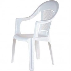 Кресло пластиковое "Фламинго" белое