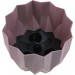 Кашпо "Геометрия" 3л. Цвет Пыльная роза купить в интернет-магазине RemontDoma