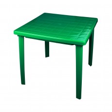 Стол квадратный 800х800х740 мм (зелёный) М2596