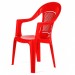 мебель для сада,пластиковое кресло,красное кресло