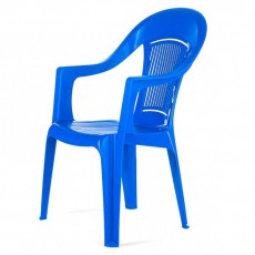 Кресло пластиковое "Фламинго" синее 