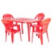 Кресло пластиковое "Фламинго" красное купить в Смоленске
