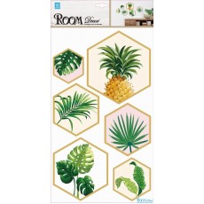 Стикер 2002 Тропическая флора- соты PLA