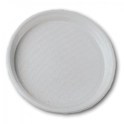 Тарелка белая одноразовая d=205 мм