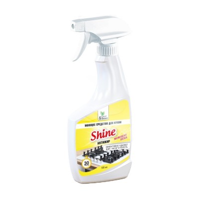 Моющее средство для кухни "Shine" (антижир, триггер) 500 мл. Clean&Green